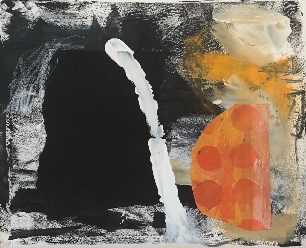Ileen Kaplan&nbsp;• <em>Gorge Series #2</em>&nbsp;• Mixed media on paper&nbsp;• 11″×&nbsp;14″&nbsp;• $385.00