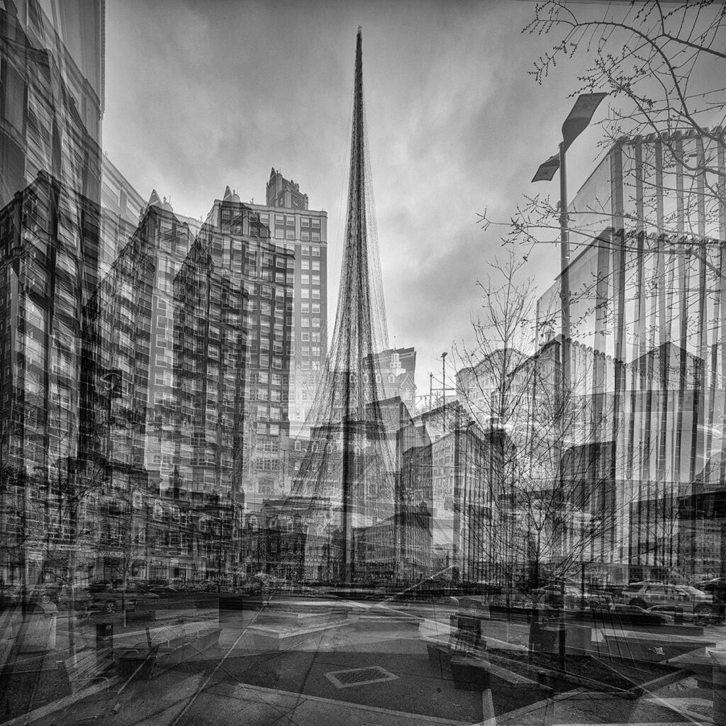 Donald Menges&nbsp;• <em>Liberty Pole</em>&nbsp;• Print on Canson Baryta paper in black Nielsen frame&nbsp;• $175.00