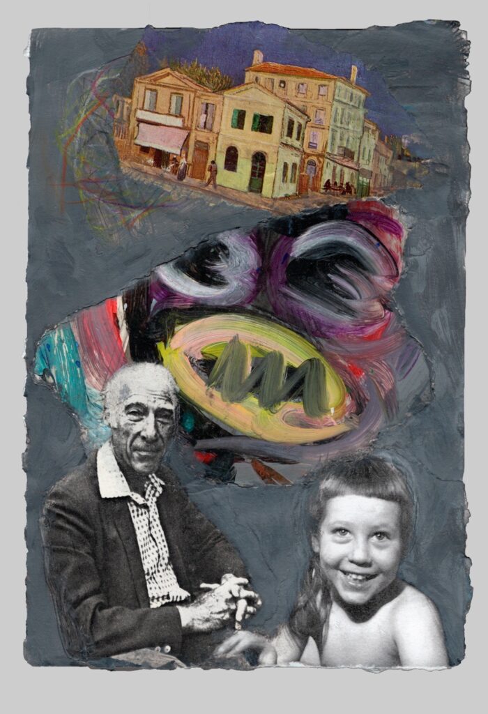 Kathy Morris&nbsp;• <em>Haunted House</em>&nbsp;• Digital/mixed media&nbsp;• $295.00
