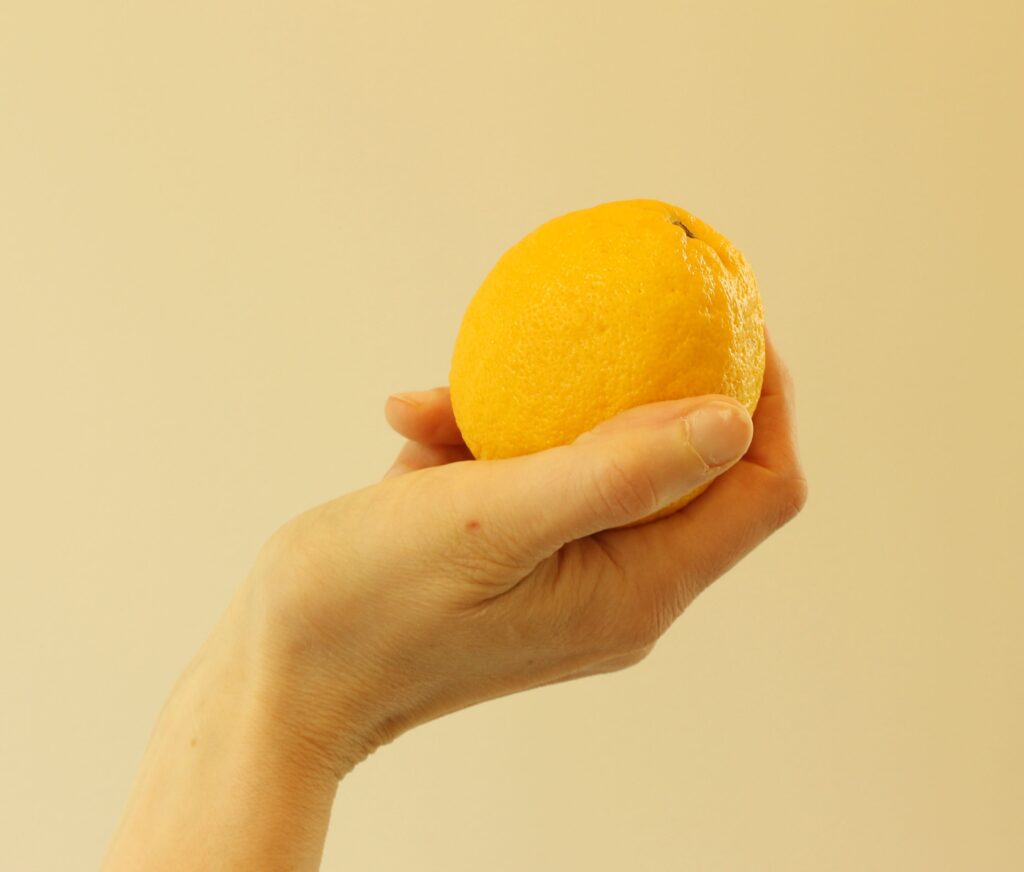 Talia Yarbrough&nbsp;• <em>Lemon Hand</em>&nbsp;• Giclée print on Epson Premium Luster paper&nbsp;• $120.00