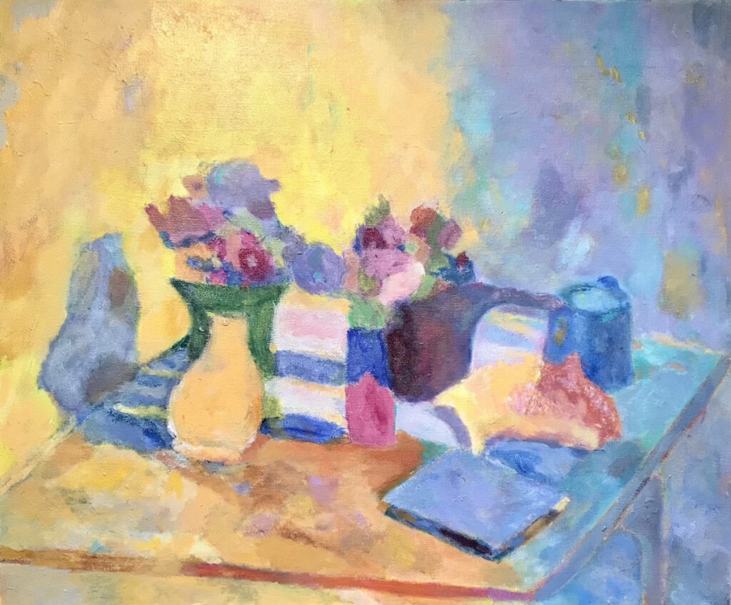Vincent Joseph&nbsp;• <em>Still Life Yellow Vase</em>&nbsp;• Acrylic&nbsp;• 24″×&nbsp;20″&nbsp;• $850.00<a class="purchase" href="https://state-of-the-art-gallery.square.site/product/vincent-joseph-still-life-yellow-vase/1307" target="_blank">Buy</a>