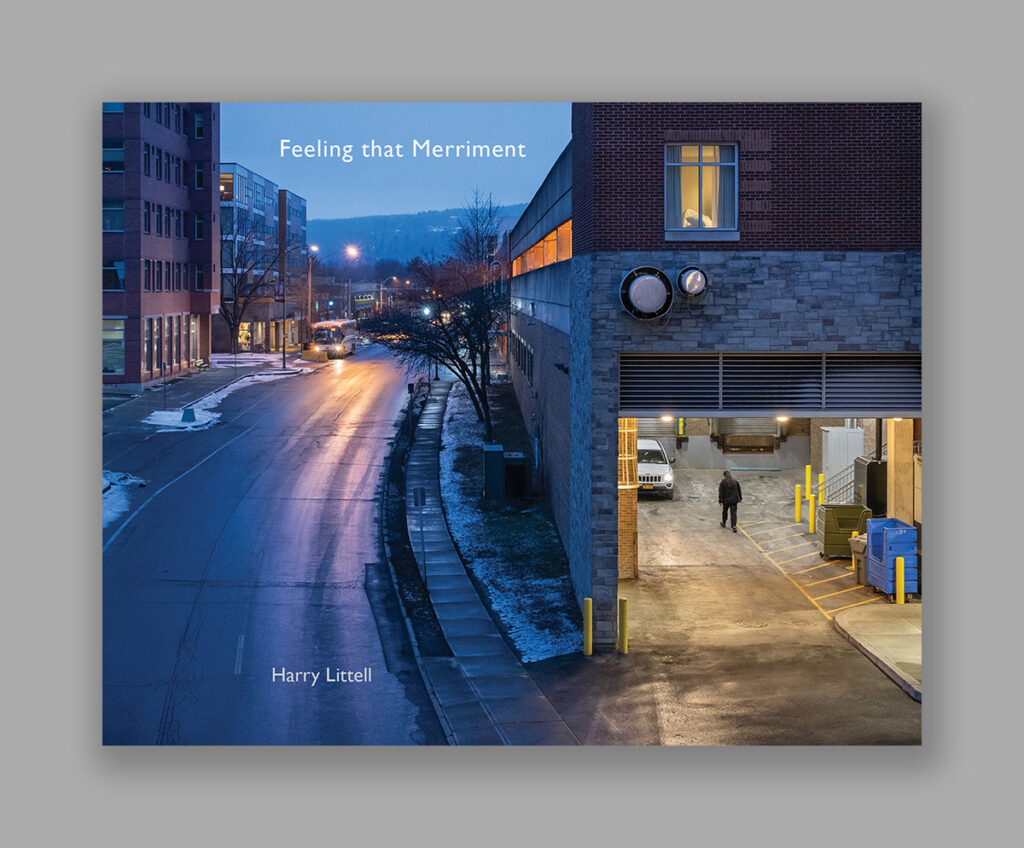 Harry Littell&nbsp;• <em>Feeling that Merriment</em>&nbsp;• Book, signed by author&nbsp;• 14″×&nbsp;11″&nbsp;• $49.00
