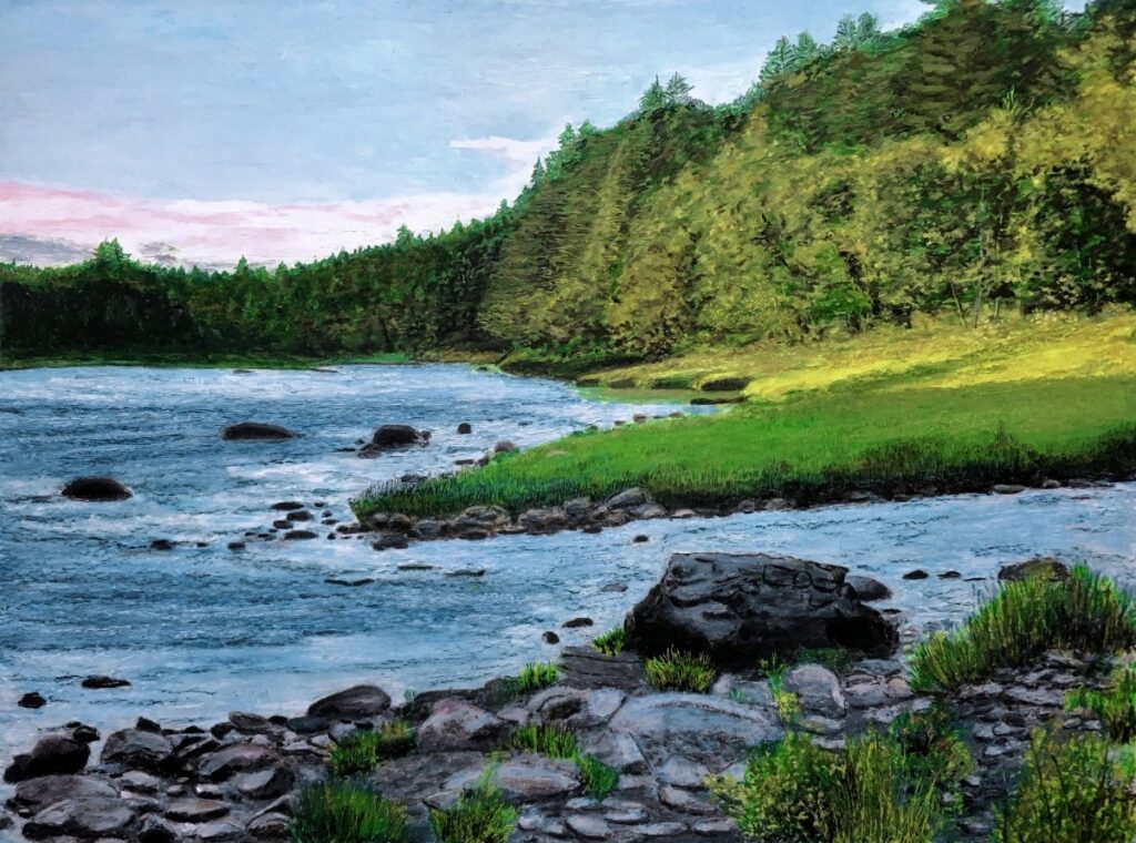 Ed Brothers&nbsp;• <em>The Brook</em>&nbsp;• Archival print&nbsp;• 8″×&nbsp;6″&nbsp;• $40.00