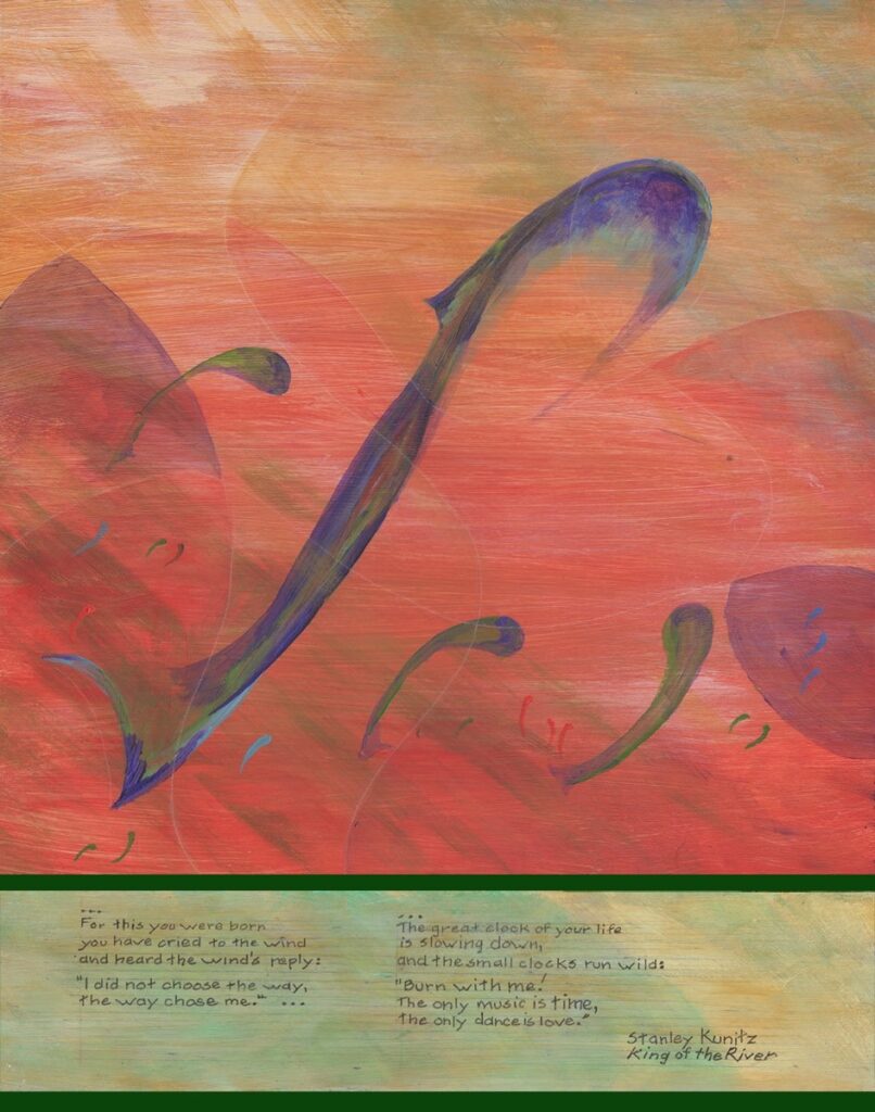 Don Ellis&nbsp;• <em>King of the River</em>&nbsp;• Acrylic on art board&nbsp;• 11″×&nbsp;14″&nbsp;• $385.00