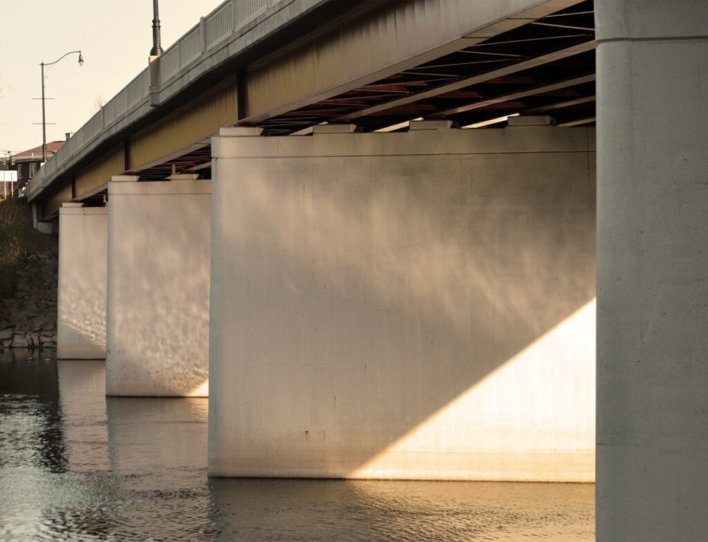 Eva M. Capobianco&nbsp;• <em>State Street Bridge, April, 2012</em>&nbsp;• Digital photo&nbsp;• 11″×&nbsp;8½″&nbsp;• $85.00