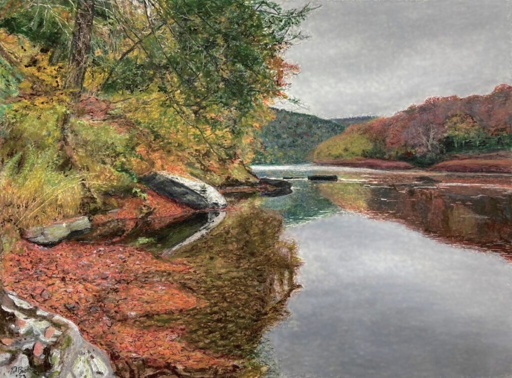 Ed Brothers&nbsp;• <em>Season End</em>&nbsp;• Oil&nbsp;• 11½″×&nbsp;8½″&nbsp;• Prints available