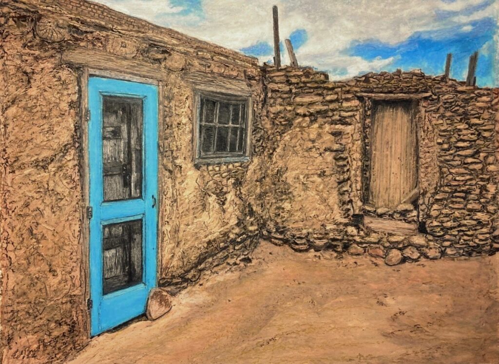 Ed Brothers&nbsp;• <em>Two Doors</em>&nbsp;• Oil&nbsp;• 11½″×&nbsp;8½″&nbsp;• Prints available