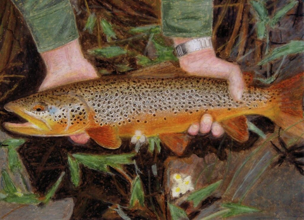 Ed Brothers&nbsp;• <em>Wyoming Brown</em>&nbsp;• Oil&nbsp;• 11½″×&nbsp;8½″&nbsp;• Prints available