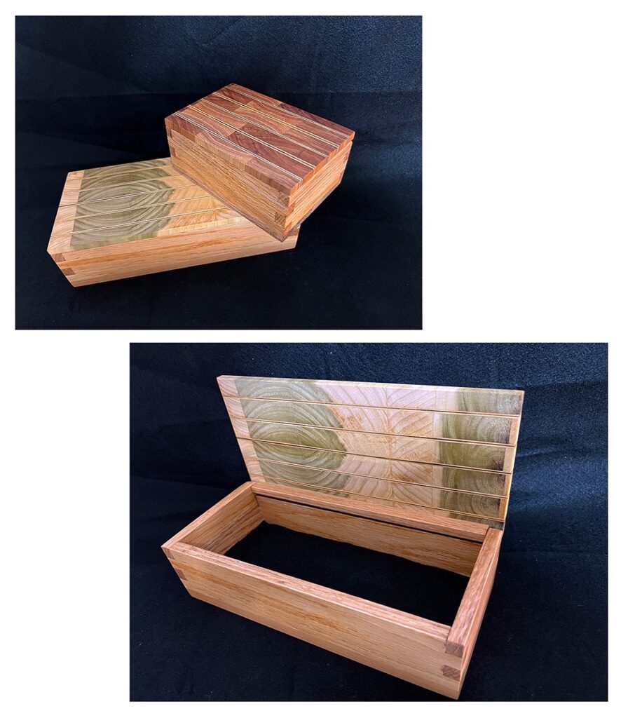 Eva M. Capobianco&nbsp;• <em>Wood Boxes</em>&nbsp;• Reused wood&nbsp;• $25–$40