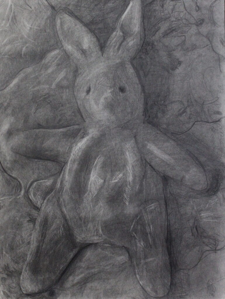 Geena Fratto&nbsp;• <em>Frank</em>&nbsp;• Graphite on paper&nbsp;• 26″×&nbsp;31″&nbsp;• NFS