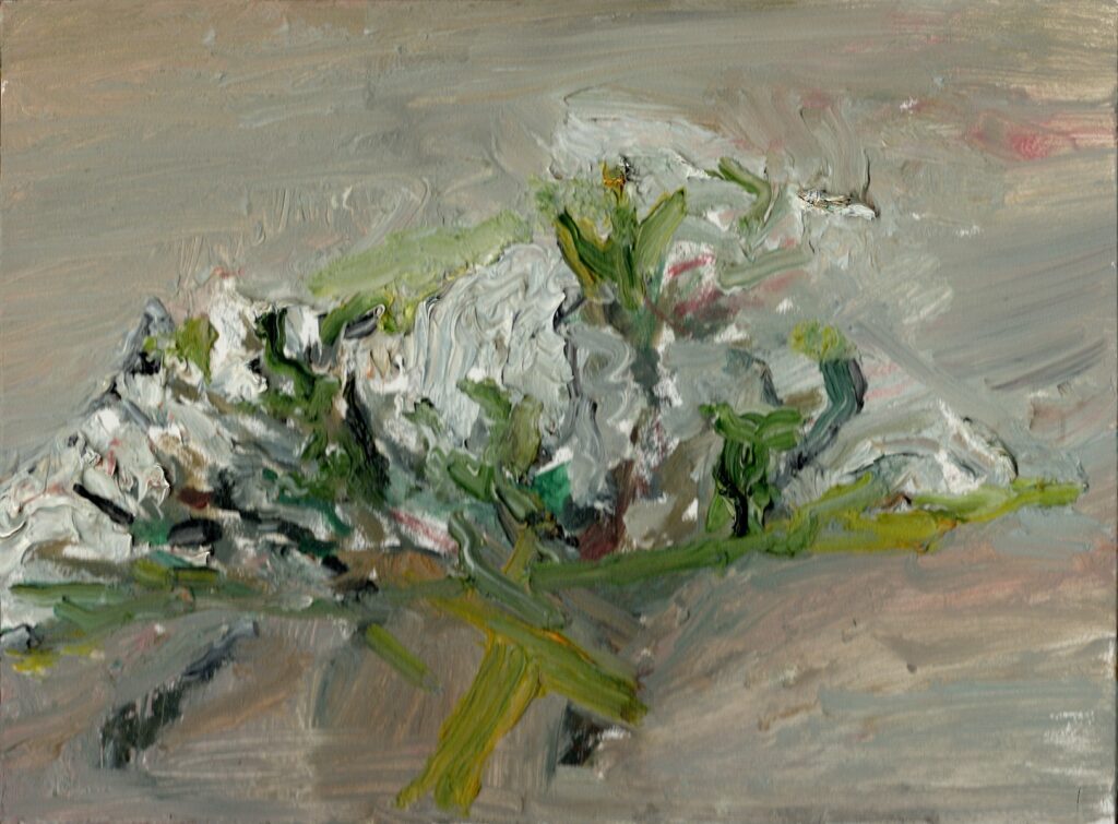 Geena Fratto&nbsp;• <em>Theme to Piñata</em>&nbsp;• Oil on panel&nbsp;• 6″×&nbsp;8″&nbsp;• $295.00
