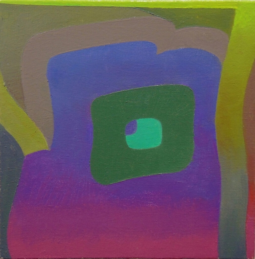 Jordan Kornreich&nbsp;• <em>Toast</em>&nbsp;• Oil on linen&nbsp;• 12″×&nbsp;12″&nbsp;• NFS
