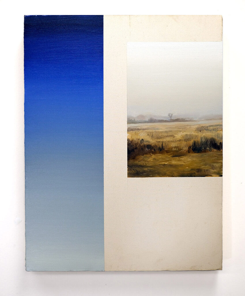 Stephen Alexander Clark&nbsp;• <em>Idir</em>&nbsp;• Oil on canvas&nbsp;• 25″×&nbsp;32½″&nbsp;• $1,400.00