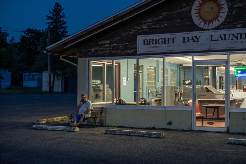 Harry Littell&nbsp;• <em>North Street, Dryden, 2022</em>&nbsp;• Archival digital print&nbsp;• 21″×&nbsp;28″&nbsp;• $475.00