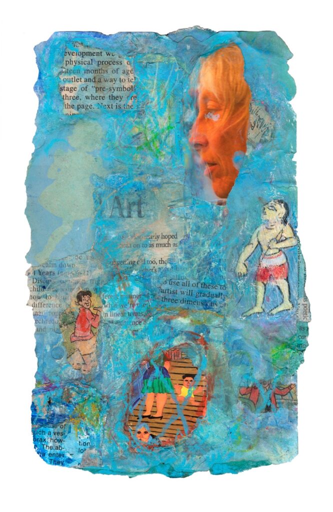 Kathy Morris&nbsp;• <em>Artist Will Gradually</em>&nbsp;• Paper and Epson ink&nbsp;• $195.00
