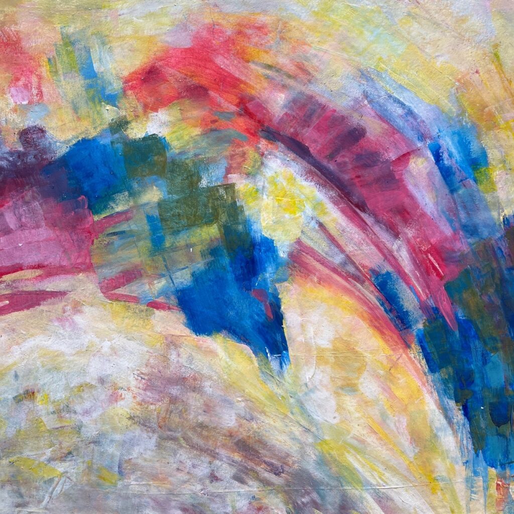 Patricia Brown&nbsp;• <em>Variations 11A 24_01_28</em>&nbsp;• Acrylic, paper on wood panel&nbsp;• 8″×&nbsp;8″&nbsp;• $145.00