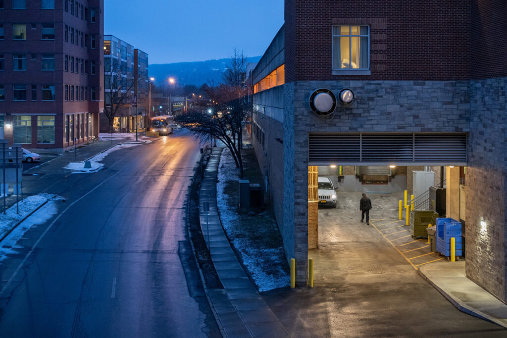 Harry Littell&nbsp;• <em>Green Street, Ithaca, 2020</em>&nbsp;• Archival digital print&nbsp;• 40″×&nbsp;29″&nbsp;• $1,250.00<a class="purchase" href="https://state-of-the-art-gallery.square.site/product/harry-littell-green-street-ithaca-2020/3354" target="_blank">Buy</a>