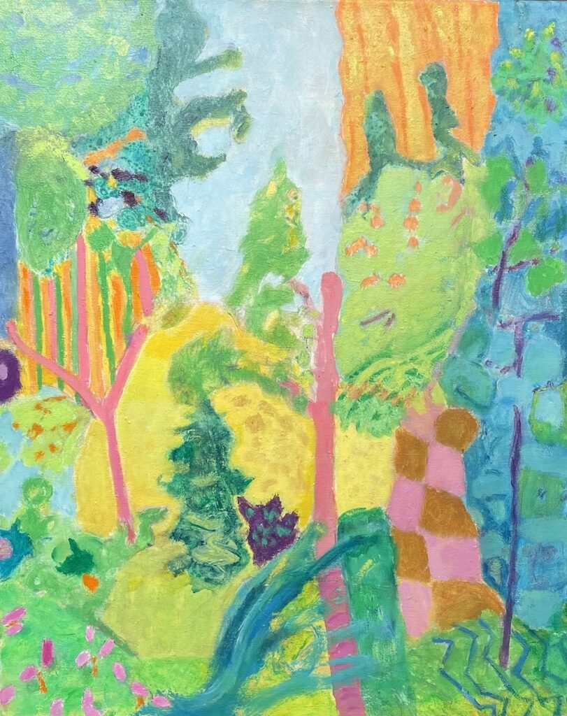 Vincent Joseph&nbsp;• <em>A Generative Nature 2</em>&nbsp;• Acrylic&nbsp;• 16″×&nbsp;20″&nbsp;• $750.00