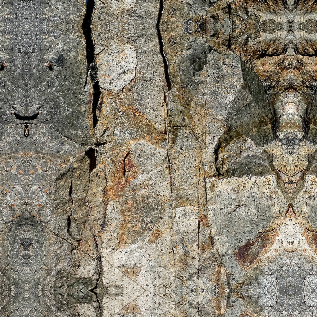 David Watkins&nbsp;• <em>Abstracts in Stone No. 16</em>&nbsp;• Archival pigment print, framed and matted&nbsp;• 18″×&nbsp;18″&nbsp;• $200.00
