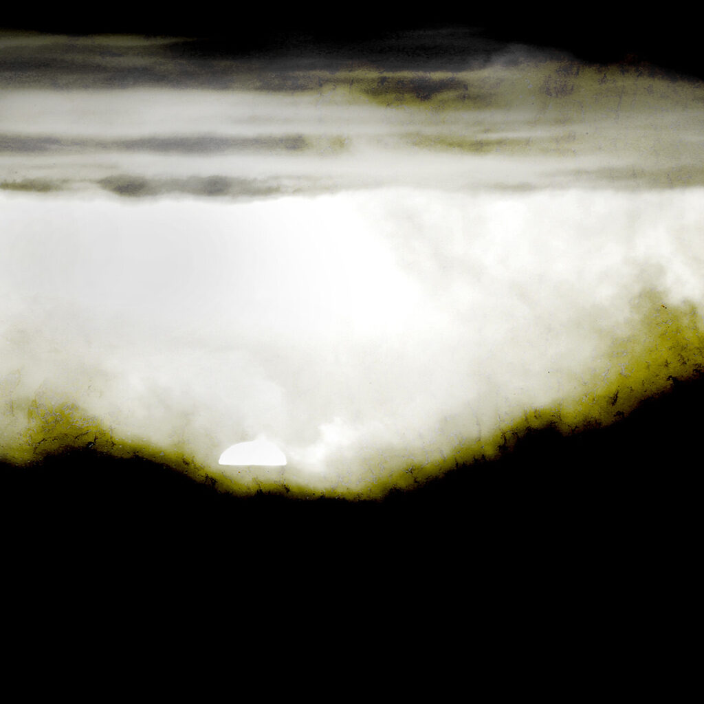 David Watkins&nbsp;• <em>Sunrise and Smog, Frenchman's Bay</em>&nbsp;• Archival pigment print, framed and matted&nbsp;• 18″×&nbsp;18″&nbsp;• $200.00